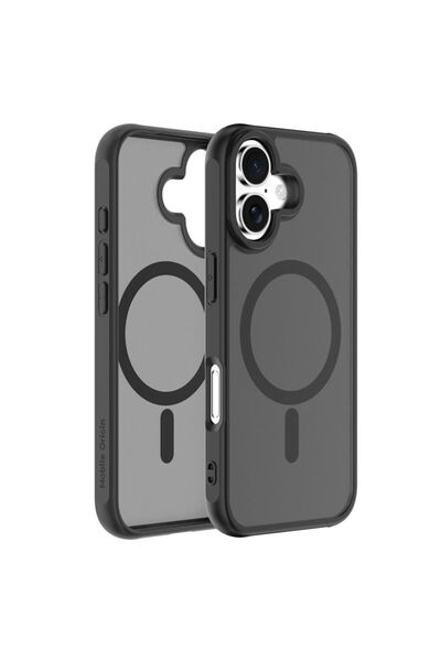 Mobile Origin Matte Black Easy Hybrid MagSafe Case for iPhone 17