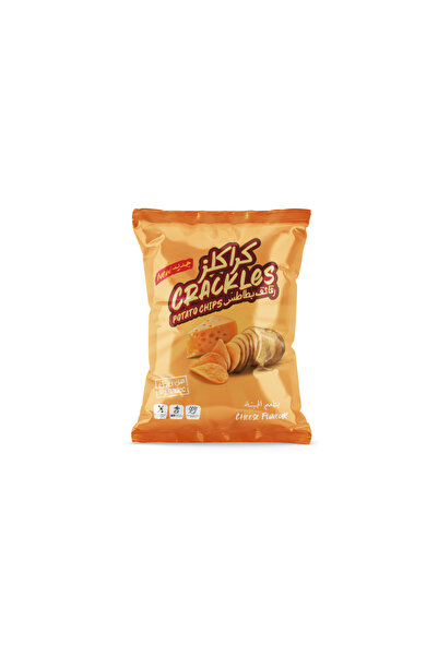 Crackles Cheese-Flavored Potato Chips, 40 gm