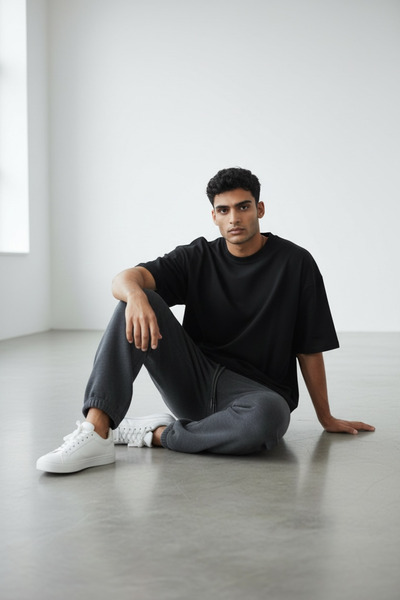 Arwen Fashion 3-Ply Thick Fabric Jogger Trackpants