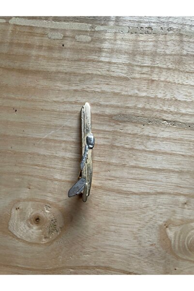 SANAT TACİRİ YOLCU UÇAĞI TEMALI KRAVAT İĞNESİ