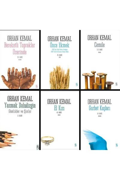 Sitav Yayınevi Orhan Kemal 6 Kitap Set