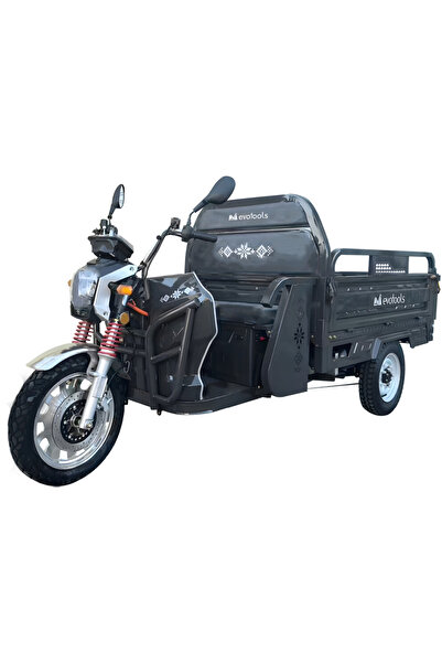 Evotools Tricicletă electrică de marfă cu descărcare hidraulică