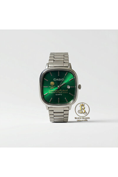 Casio Casio LTP Green Watch - Saudi Arabia Logo | Men's