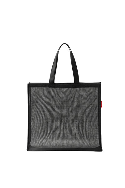 Baghashtag Black Mesh Bag