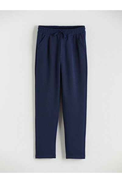 LC Waikiki Rmz Gi̇yi̇m Farkiyla Boys' Pants with Waist Drawstring