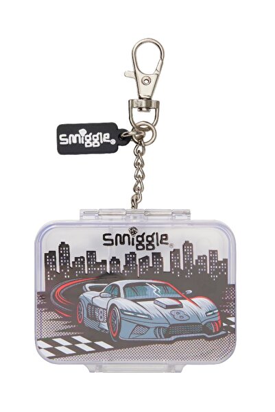 SMIGGLE سلسلة مفاتيح قابلة للتجميع على شكل صندوق غداء صغير من ليميتليس ميني ب...