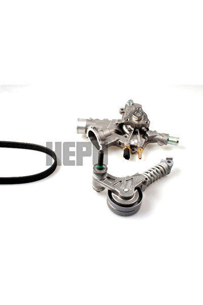 HEPU Pompa Apa + Set Curea Transmisie Cu Caneluri Opel Agila/Astra G/Astra H ...