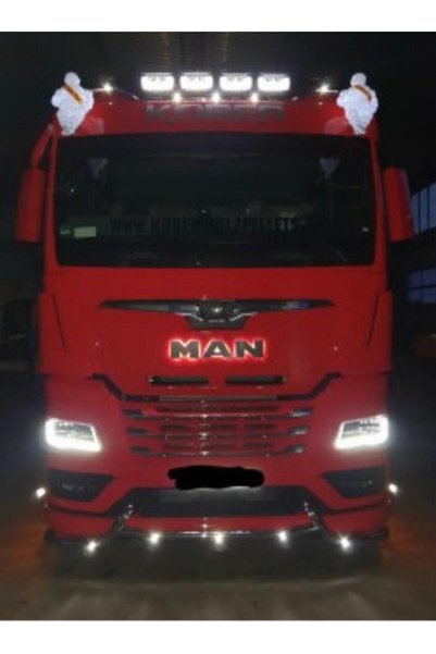 Man Logo auto iluminat 100mm