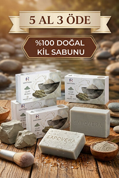 Sapovera Doğal Kil Sabunu
