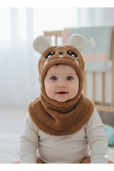 ÇağlaDesign Children's Mask Beanie