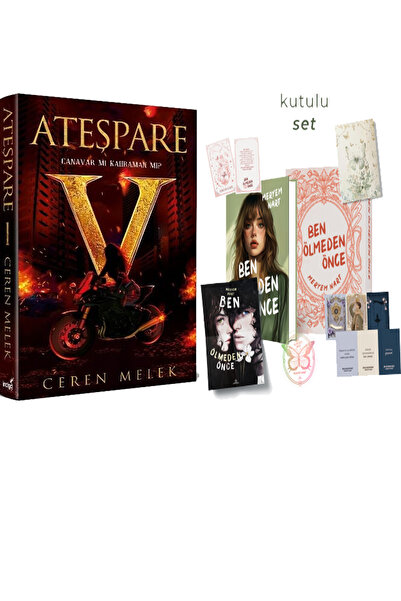 İndigo Kitap Ateşpare 1 Canavar mı Kahraman mı? Ciltli ve Özel Seri - Ben Ölm...