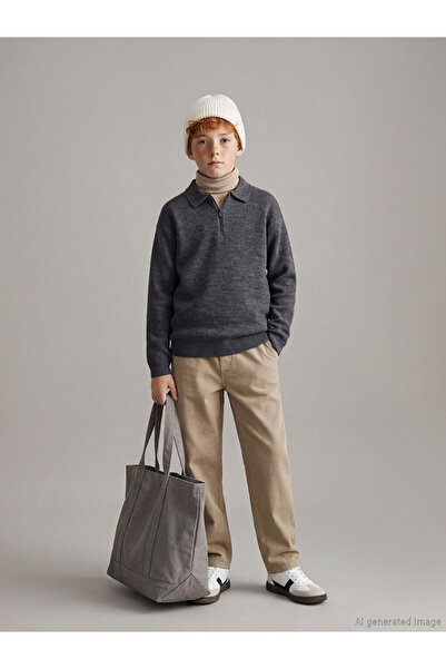 LC Waikiki Esvab • Modern & Distinctive Boys' Trousers with Waist Drawstring