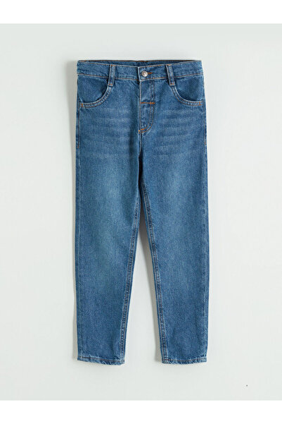 LC Waikiki بنطلون جينز للأولاد من إنديجو ستاندرد كول