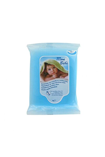 OEM Servetele Umede MON BEBE cu Baby Oil 15buc