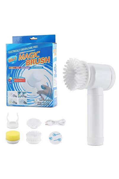 TrendyLux Electric Surface Cleaning Brush, 5 in 1