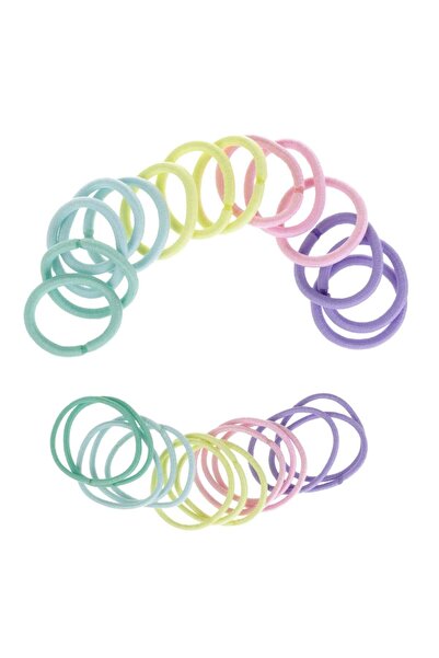 OEM Elastice Par Colorate Pastelate Subtiri & Groase pentru Copii - 28buc