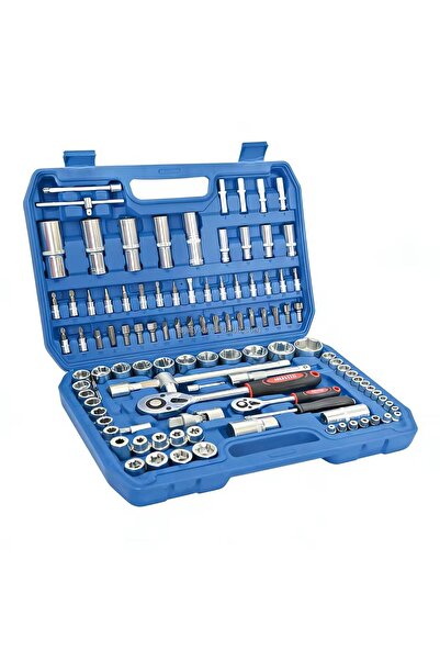 TrendyLux Trusa Multifunctionala 108 piese, Trusa Chei Tubulare Profesionala ...