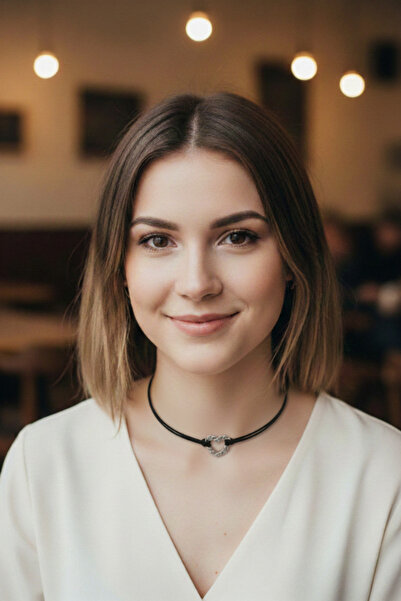 shop Siyah Kalp Figürlü Minimalist Choker Kolye - Bronz Renk Metal Kalp Detay...