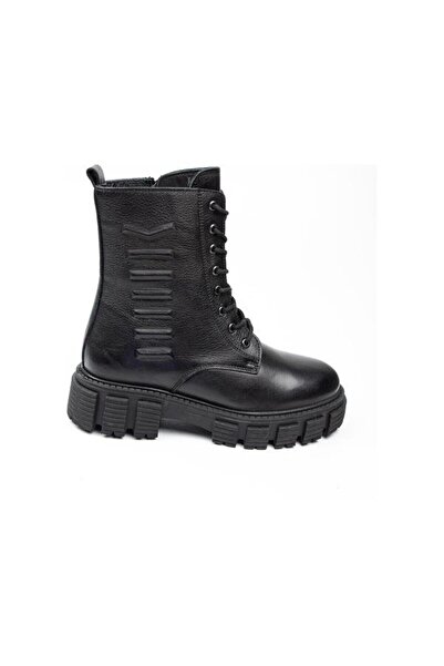 Pepita 9308 KALIN TABAN TOPUKLU DERİ GENÇ KADIN POSTAL BOT