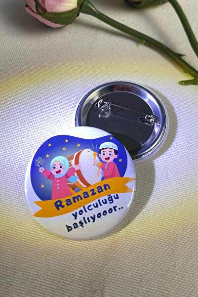 uhtico Çocuk Rozet, 1 Adet Ramazan Yolculuğu, Oruç Teravih Umre Dini İslami C...