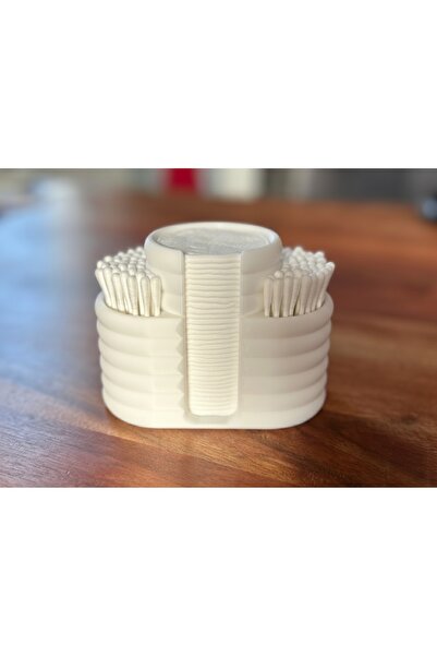 hediyesepetinde Cotton and Swab Organizer – Multi-Compartment Organizer for D...