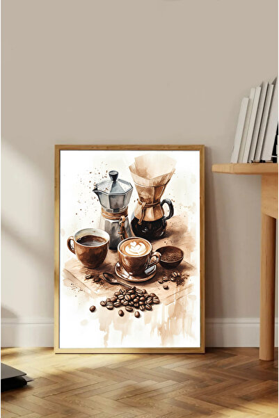 alphobitasarım Κάντε χώρο για μια κούπα ηρεμίας – Διακοσμητική ζωγραφική τοίχ...