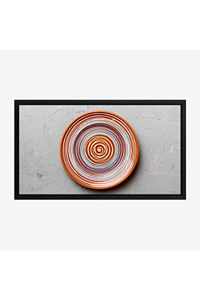 Tajridhome لوحة فنية - وعاء ملون - ألوان دافئة - مبهج - لوحات فنية مودرن - لو...