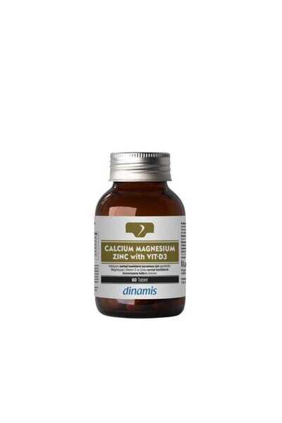 DİNAMİS Calcium Magnesium Zinc D3 60 Tablet