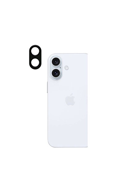 WOZINSKY Full Cover Tempered Glass for iPhone 16 Camera