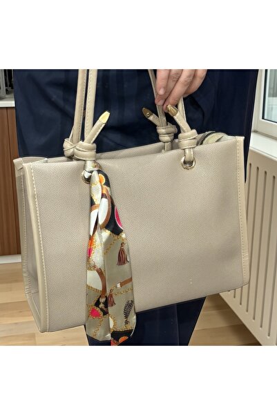 GÖNÜL Fular Detaylı Çanta