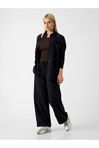 Guess Nat Jacket Shirt Women's Black Shirt V6Rh00Wl232-Jblk