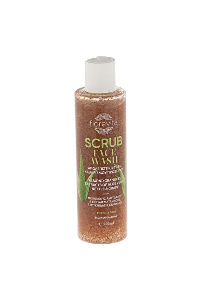OEM Exfoliating Face Gel with Almond Granules 200ml - Fiorevita