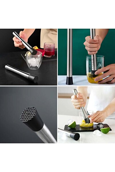 OEM Pistil Bar Metalic Argintiu 20.5cm