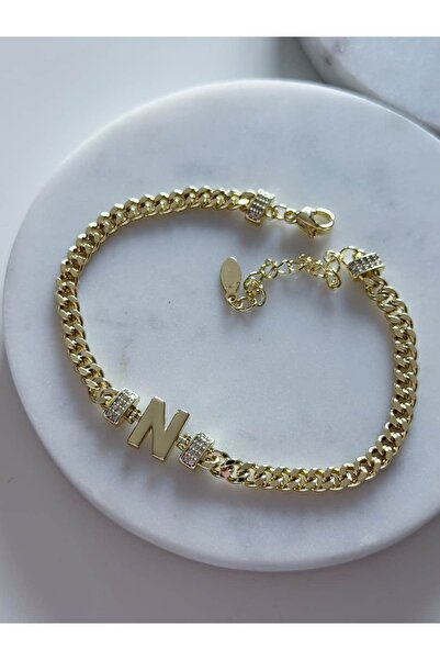 CHARMLUCKY سوار مخصص بحروف منقوشة