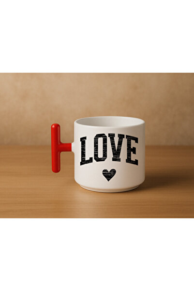 Er-Se Tasarım Special Valentine's Day Love Mug, Love Lover Mug, Gift for Love...
