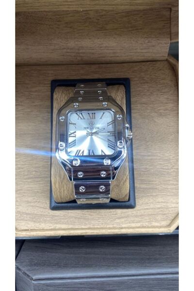 MACON Men's Quartz Watch - Classic Round Dial, Casual and Practical Style wit...