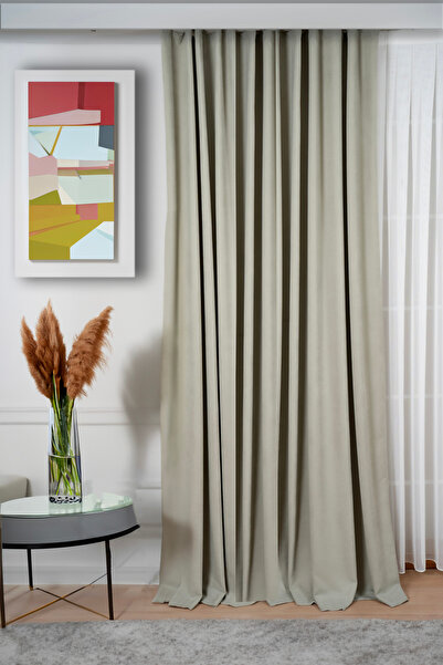 Elen's Ada Fon Perdele din catifea ECONOMICĂ Elegantă, potrivită pentru orice...