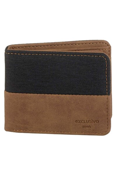OEM Men's Taupe Brown Wallet 11x9cm