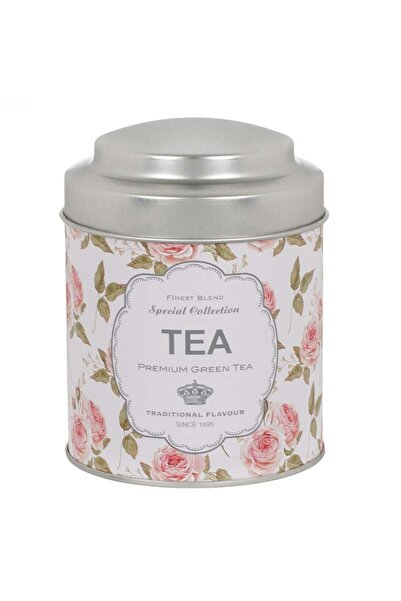 OEM Metal Box for Floral Tea 9x11.8cm