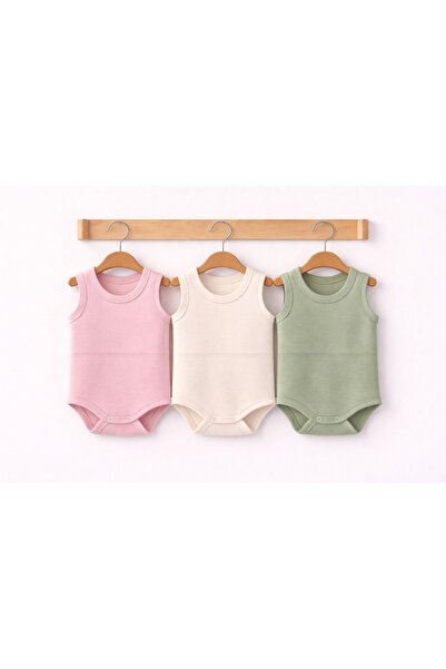 CAN BABY طقم ملابس داخلية للأطفال من CanBaby مكون من 3 قطع من عمر 0 إلى 3 أشه...