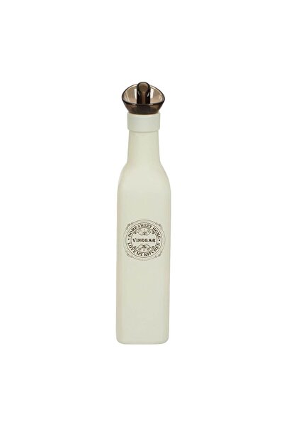 OEM White Glass Vinegar Container "HOME SWEET HOME" 275ml
