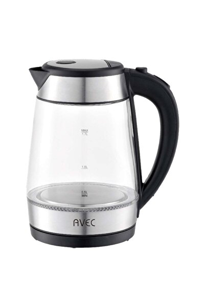OEM Electric Stainless Steel Glass Kettle 1.7L