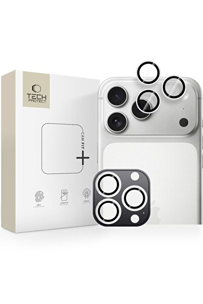 Tech-Protect Capac obiectiv cameră Camring Fit+ argintiu