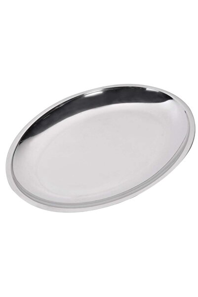 OEM Platou Servire Oval din Inox 40cm