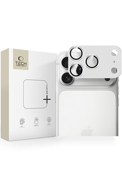 Tech-Protect Protecție cameră pentru iPhone 17 Pro, argintie