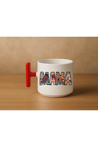 Er-Se Tasarım Special Food-Designed Mug for Mother's Day, Red t Mug as a Gift...