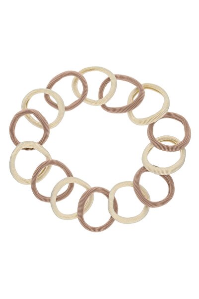 OEM Elastice Par Frotte Ecru Bej pentru Femei - 14buc