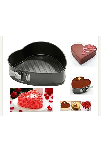 cc bin shihon Heart-shaped cake tray with removable base, high-quality non-st...