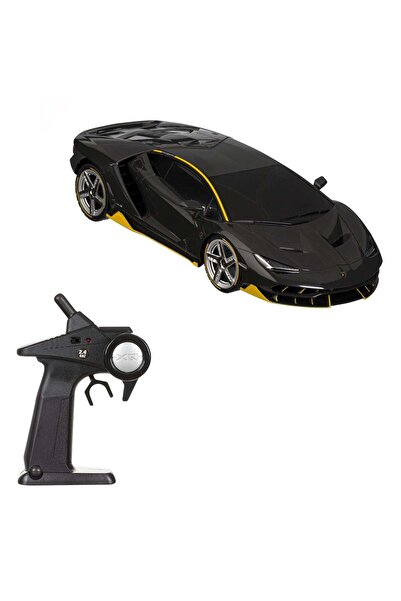 OEM Lamborghini Centenario Black RC Remote Control Car with Joystick 1:12 / 2...