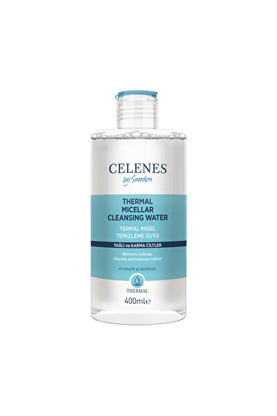 Celenes Thermal Micellar Temizleme Suyu Yağlı ve Karma Ciltler 400 ml